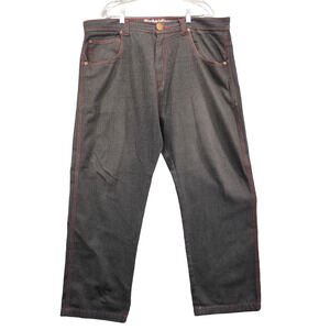 Rich Kid Jeans Men's Jeans Black 42x32 Straight Leg Denim Comfort